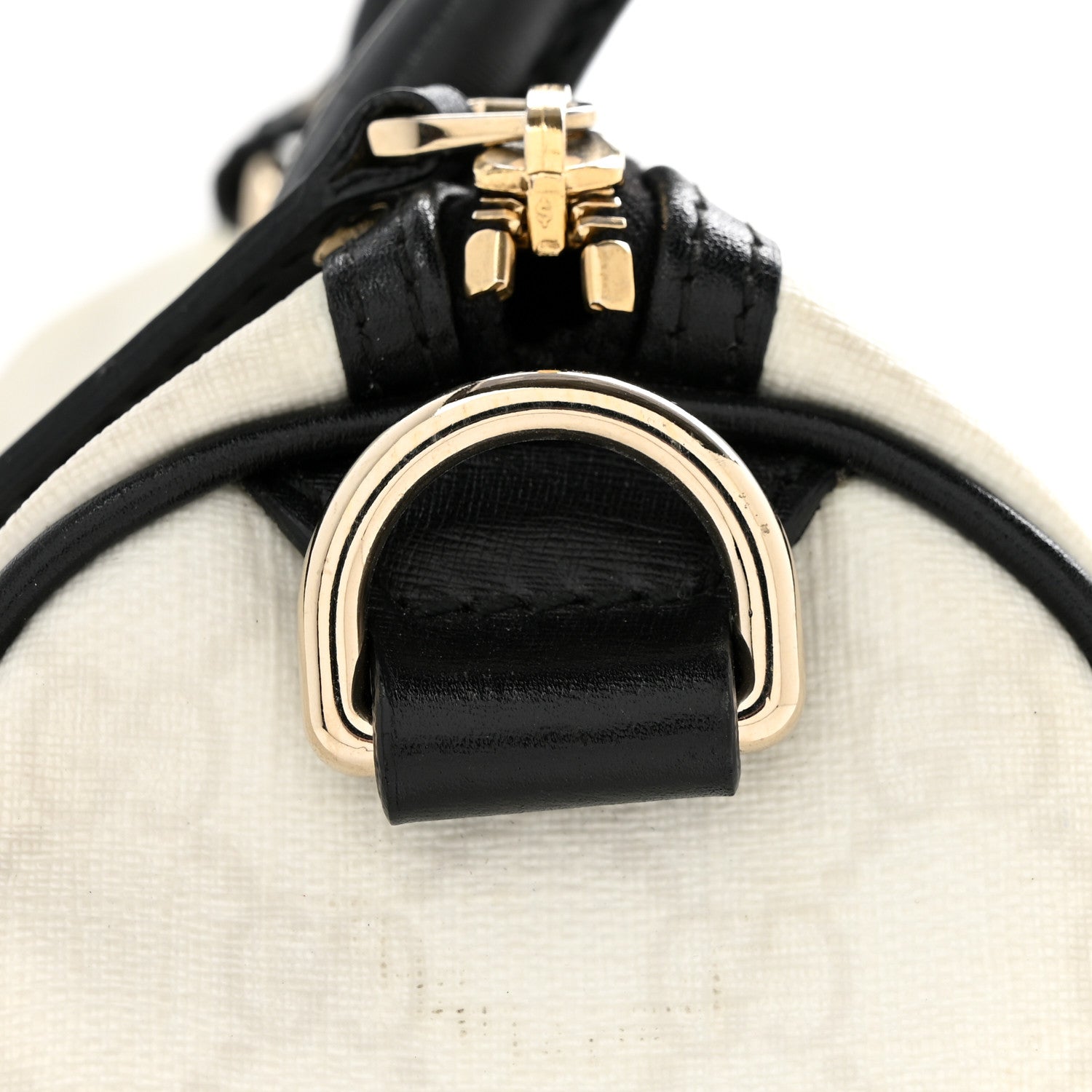 GG Plus Monogram Small Joy Boston White Black