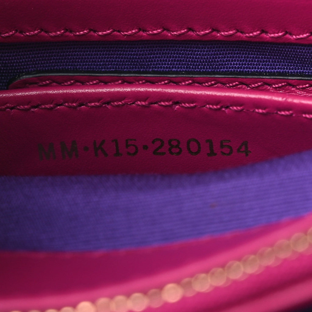 Calfskin Serpenti Forever Shoulder Bag Pink