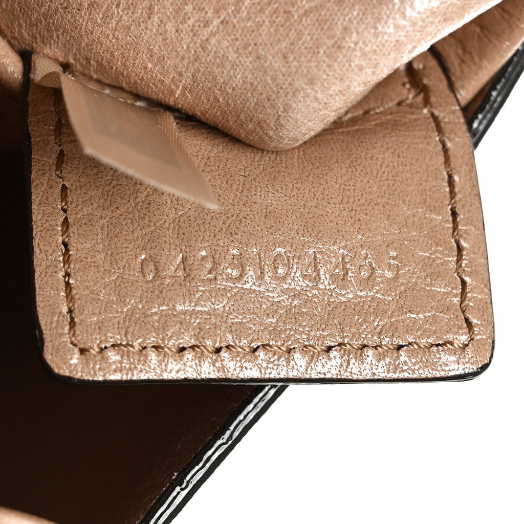 Grained Calfskin Medium Spin Tote Woodrose