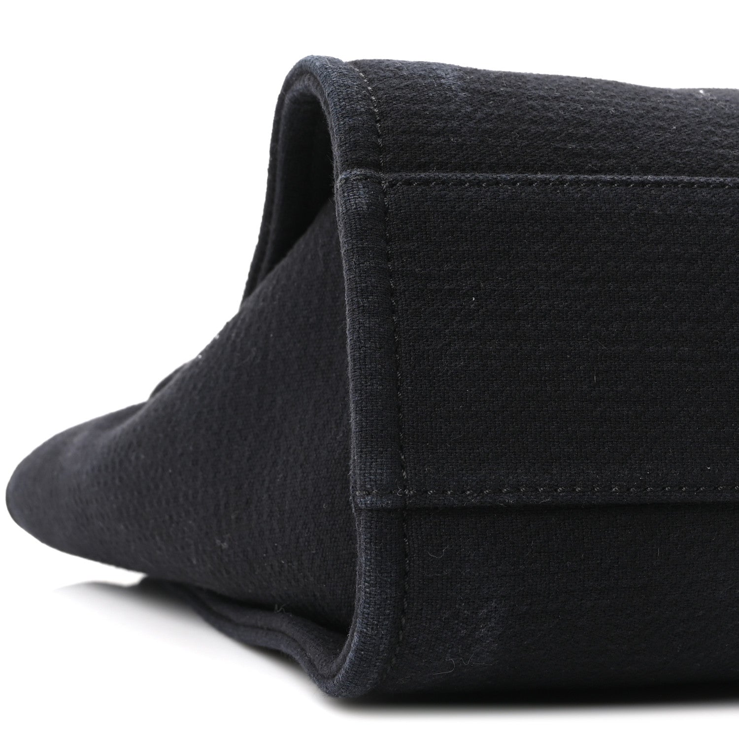 Mixed Fibers Small Deauville Tote Black