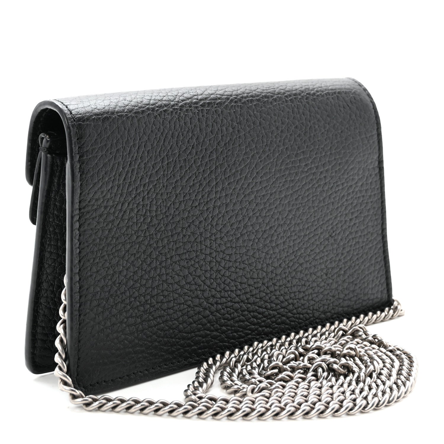 Calfskin Super Mini Dionysus Shoulder Bag Black