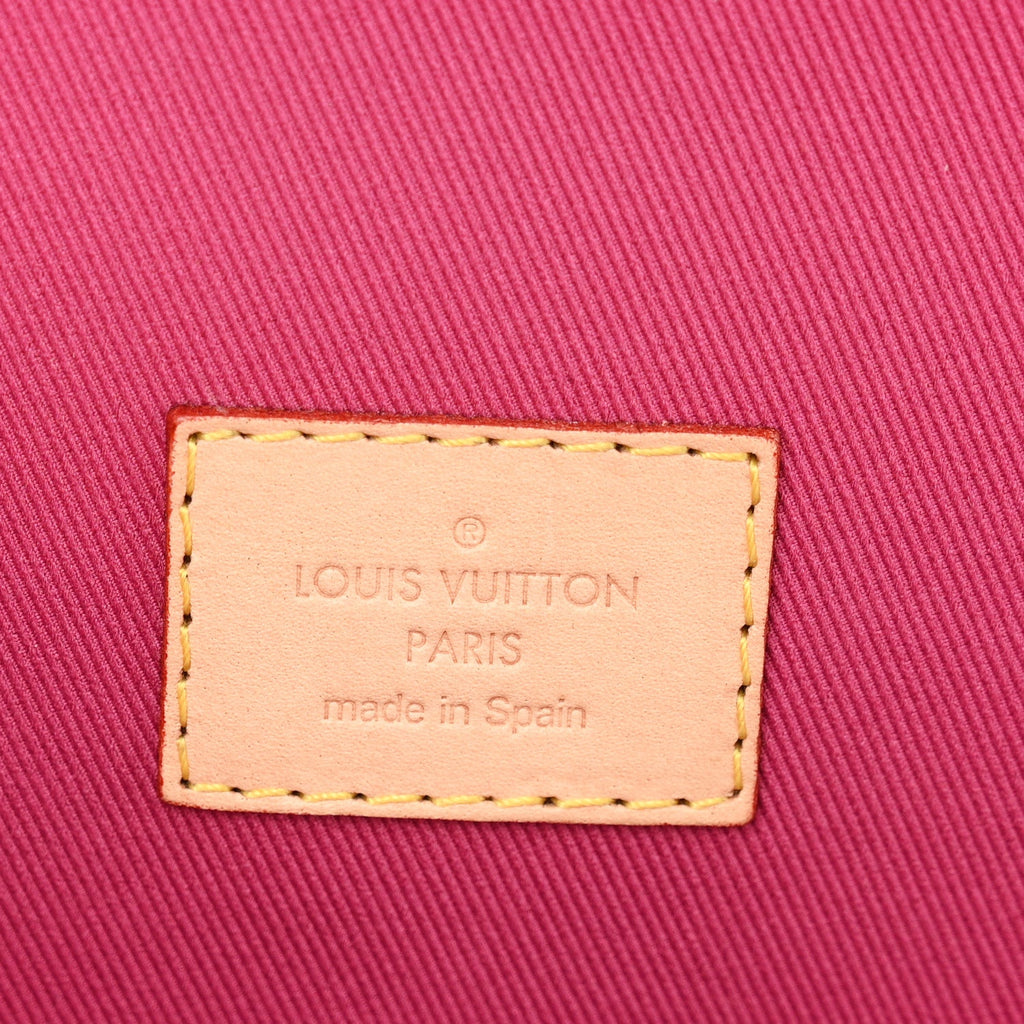 Monogram Cluny BB Bordeaux Fuchsia