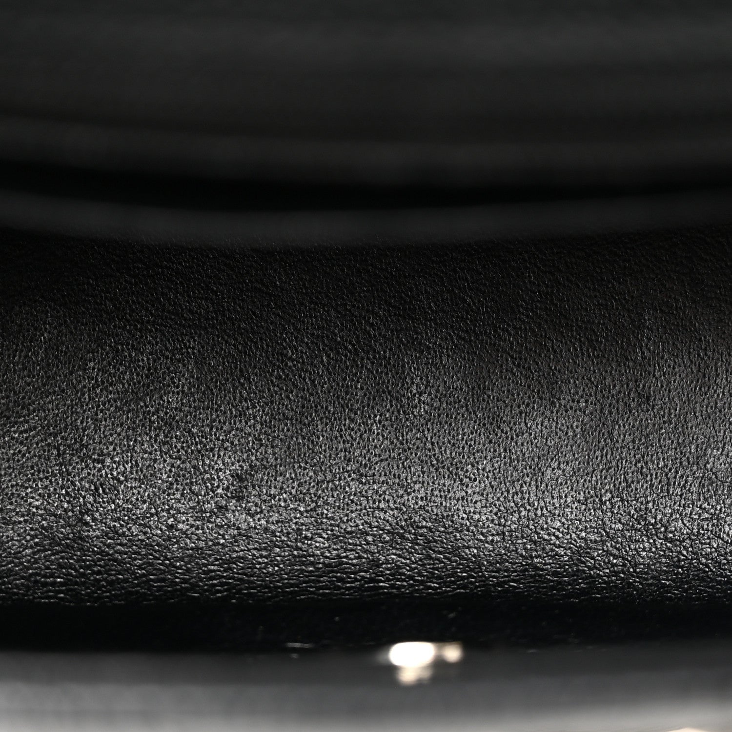 Caviar Quilted Mini Square Flap Black