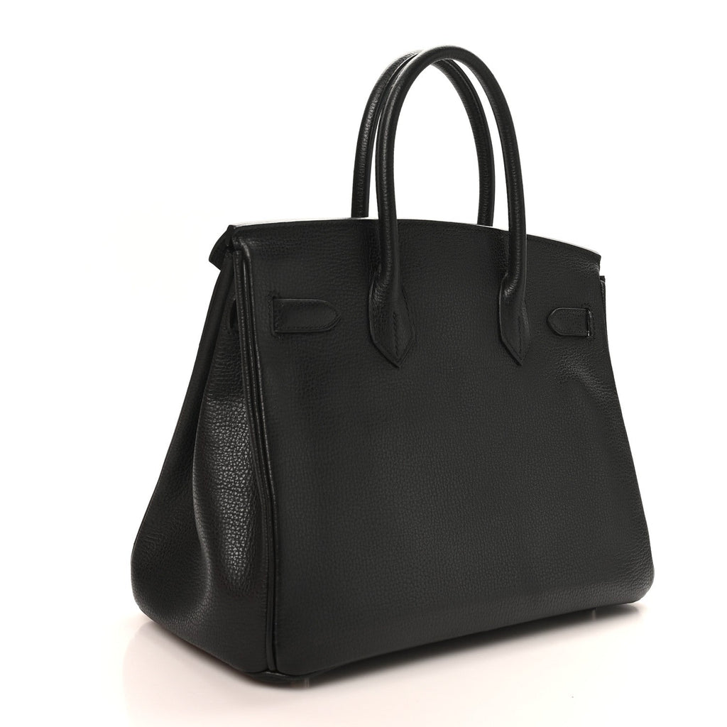 Taurillon Clemence Birkin 30 Black