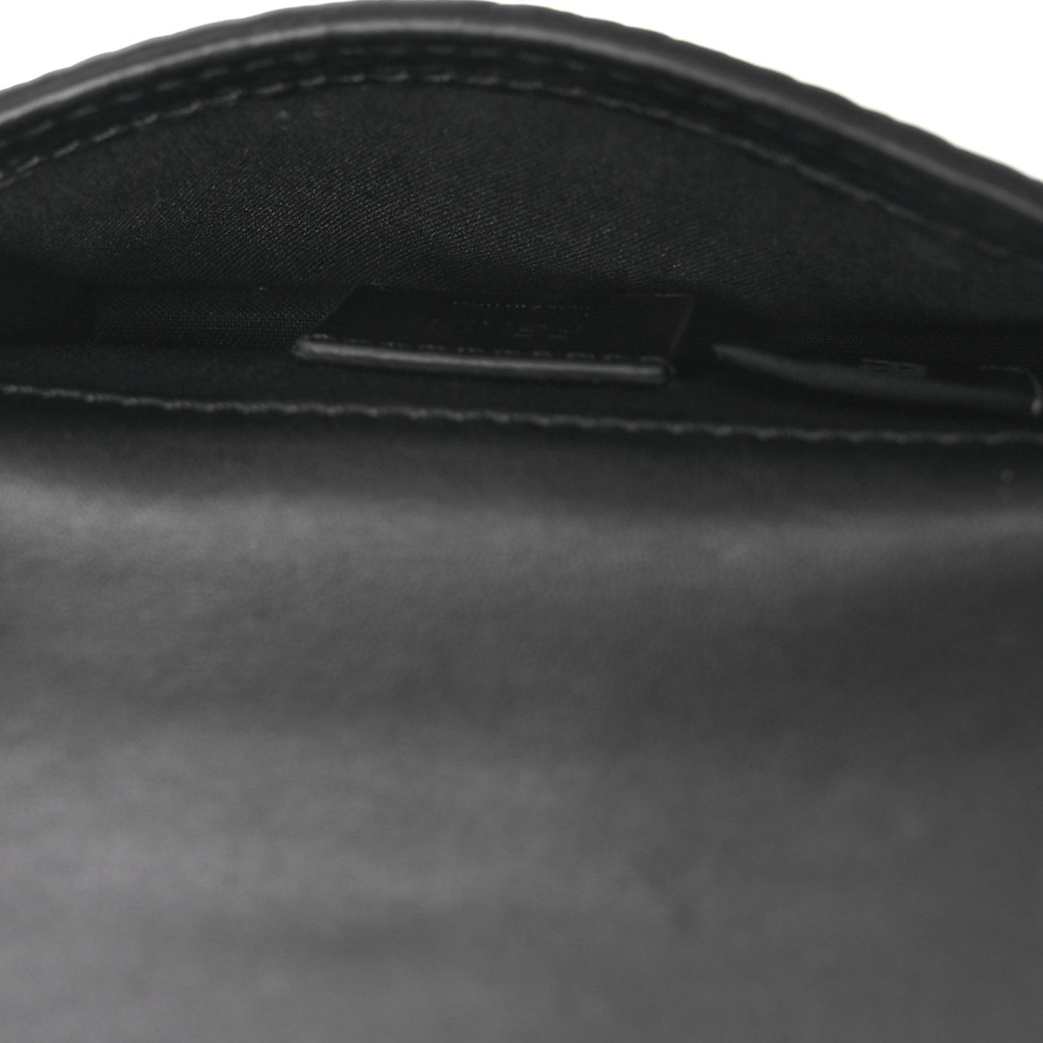 Cuoio Romano Micro Flat Baguette Black