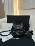 Chanel 22c Shiny Calfskin Backpack