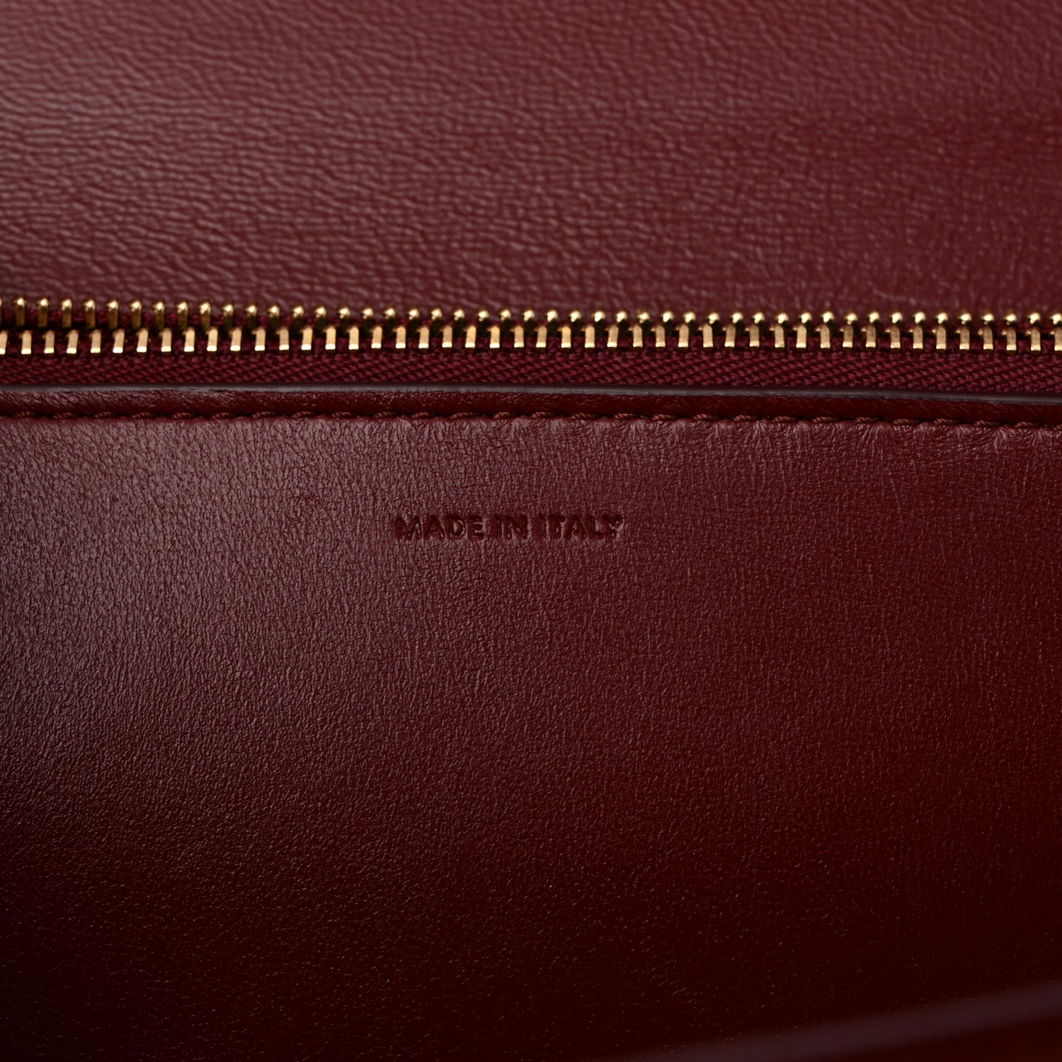 Box Calfskin Medium Classic Box Flap Bag Burgundy Burgundy