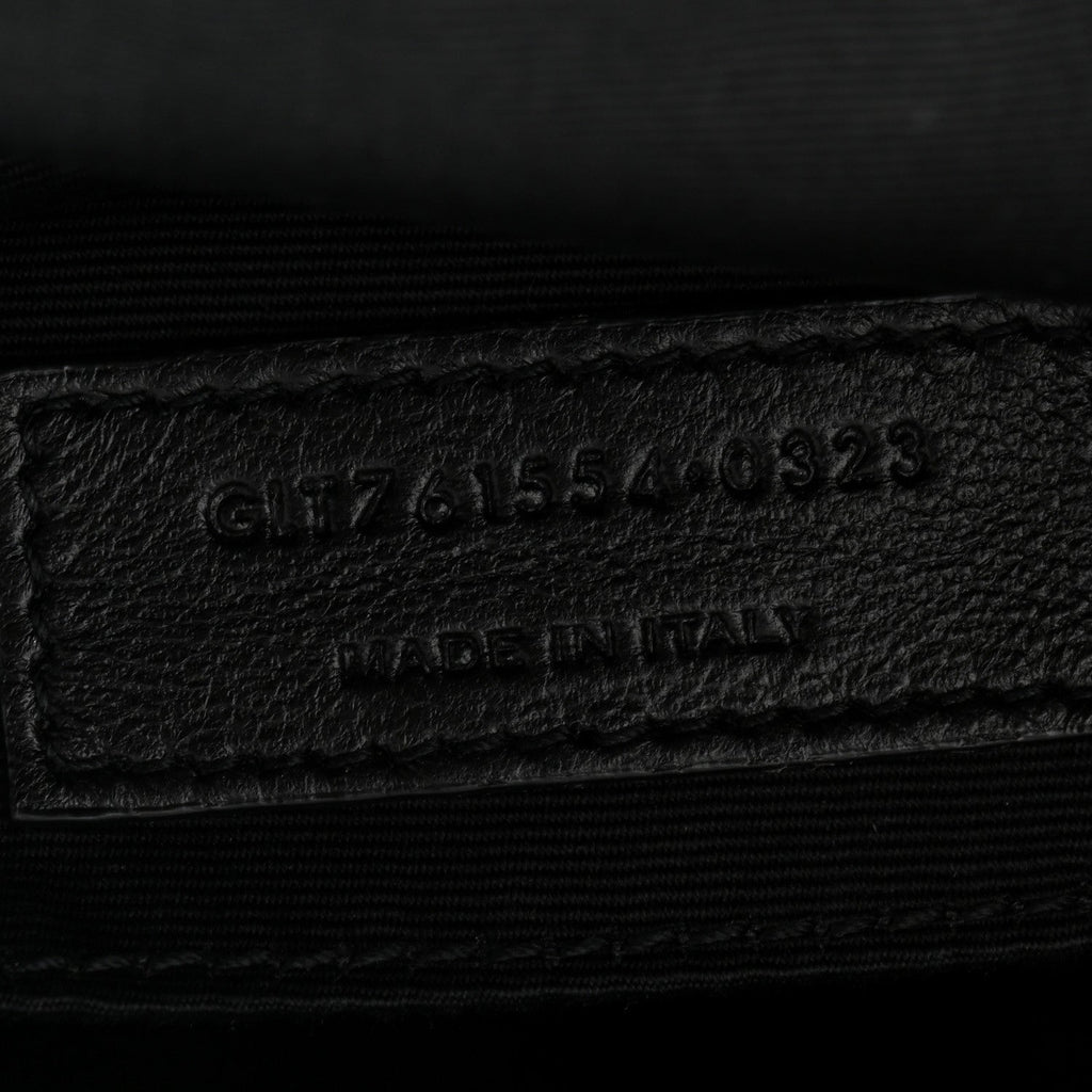 Calfskin Matelasse Monogram Lou Camera Bag Black