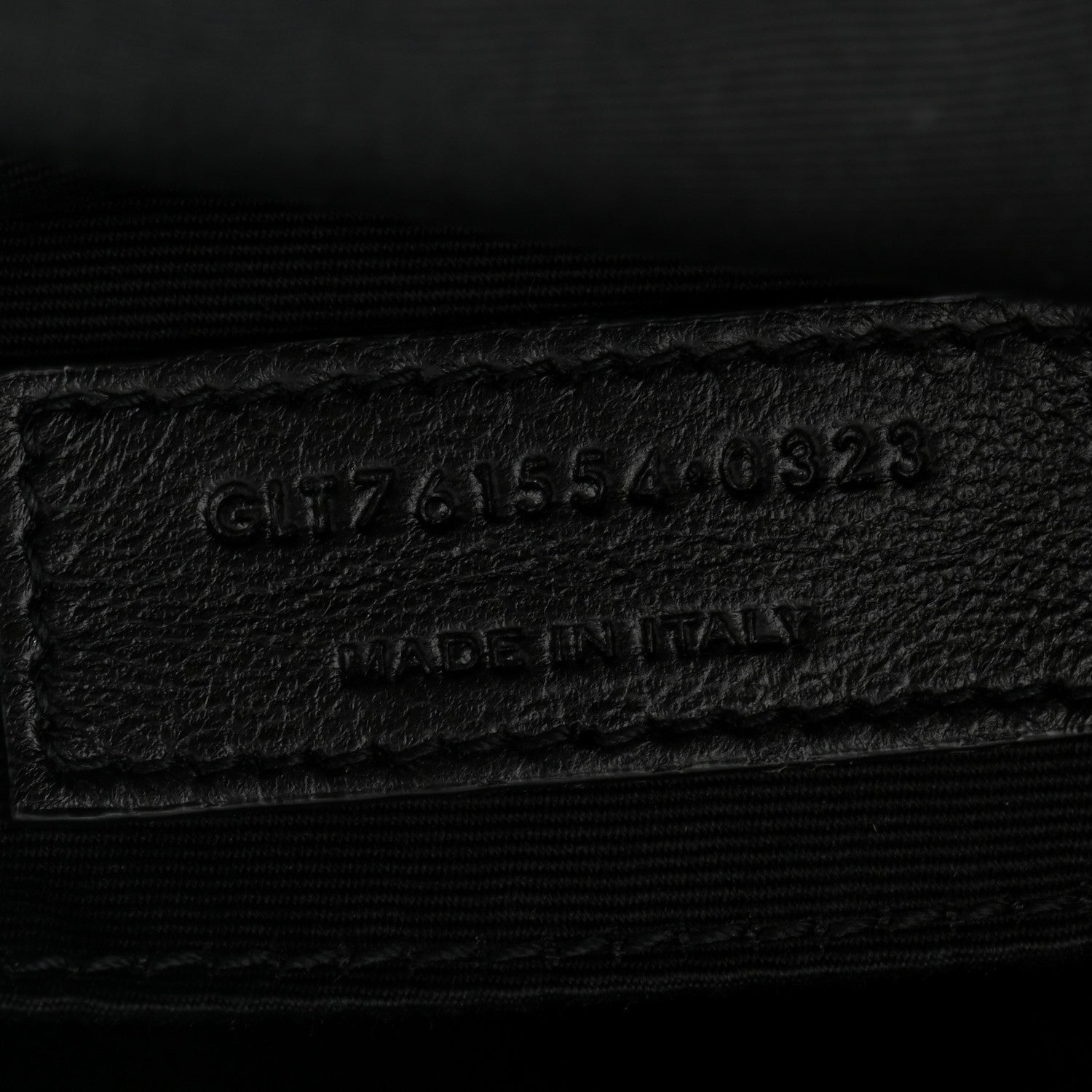 Calfskin Matelasse Monogram Lou Camera Bag Black