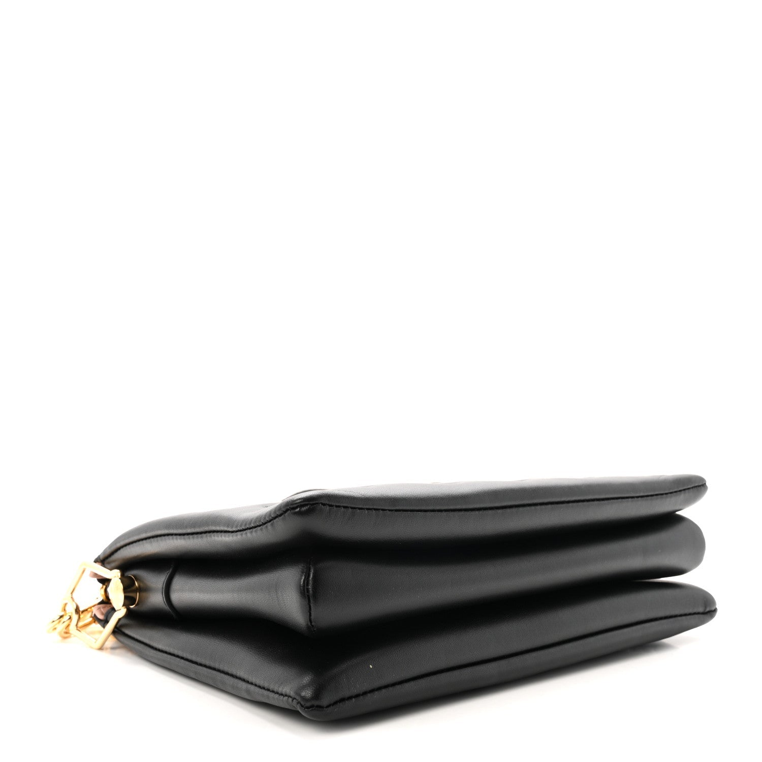 Lambskin Embossed Monogram Coussin PM Black