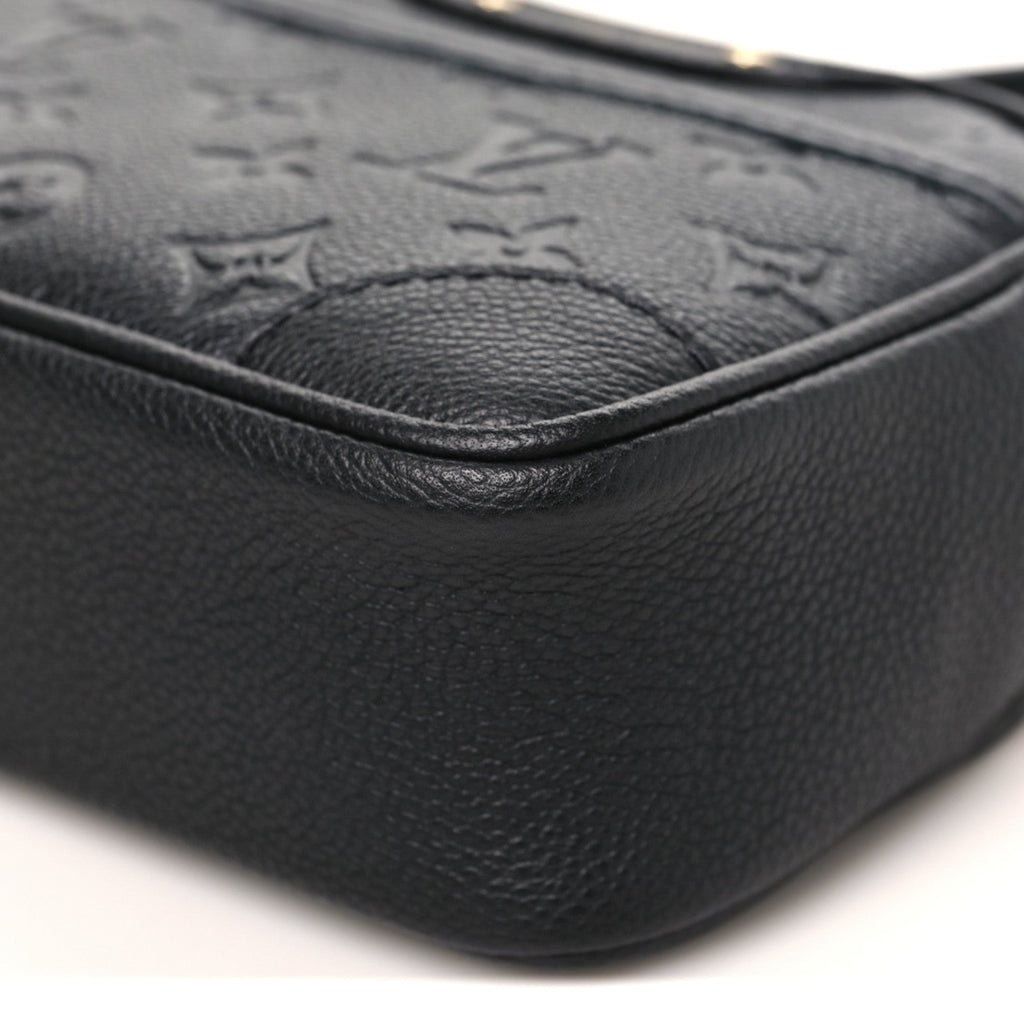 Empreinte Monogram Tiny Camera Bag Black