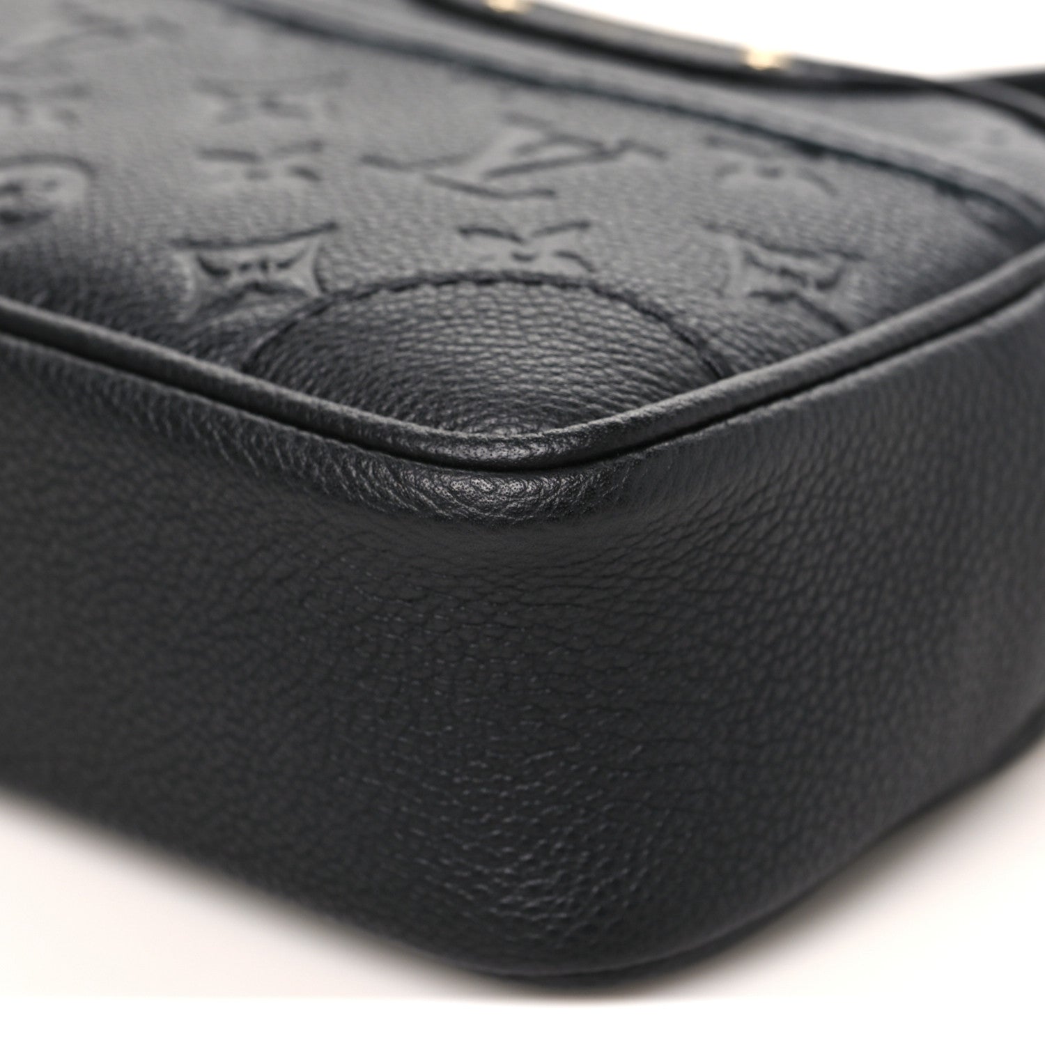 Empreinte Monogram Tiny Camera Bag Black