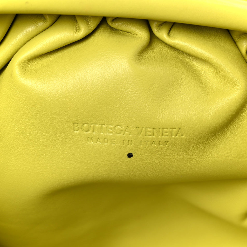 Smooth Butter Calf The Pouch Oversized Clutch Kiwi