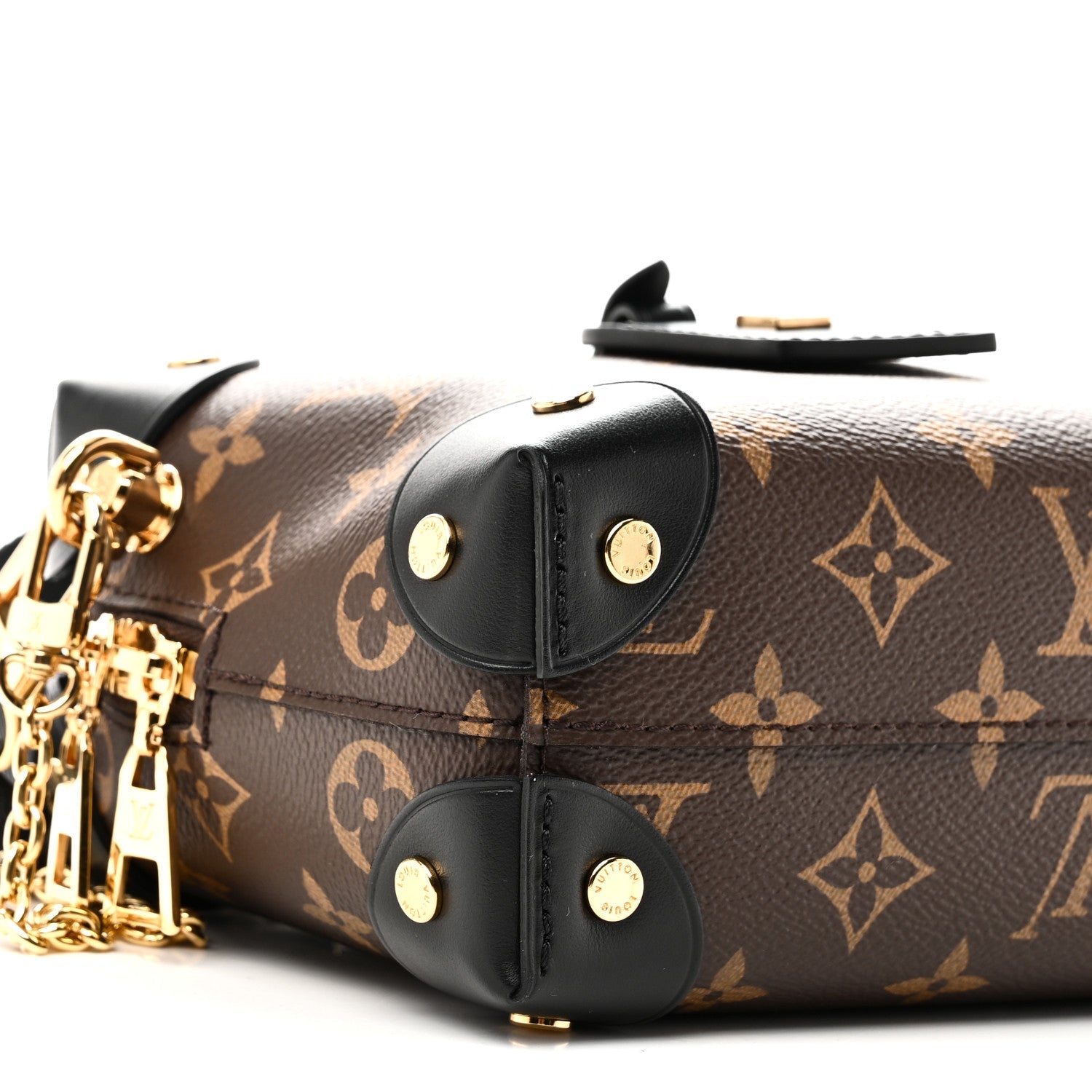 Monogram Petite Malle Souple Black