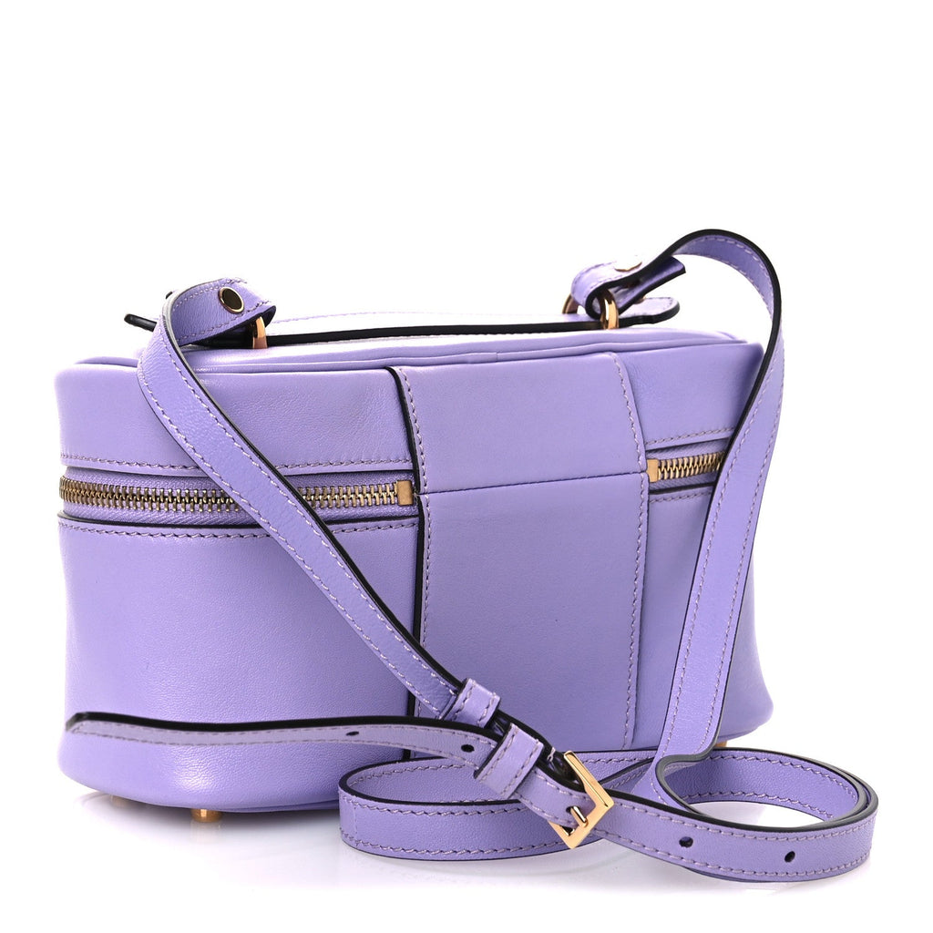 Lambskin Tag Vanity Bag Lilac