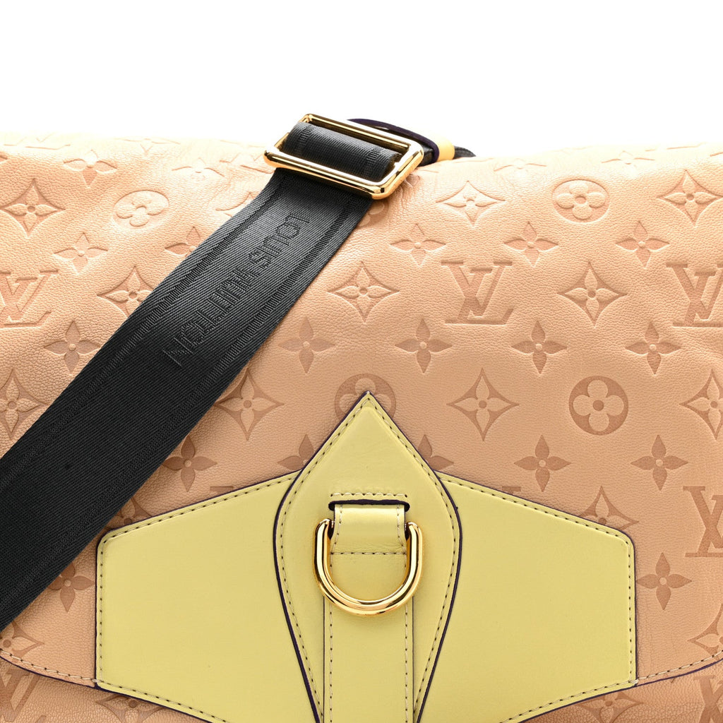 Monogram Underground Messenger Rose