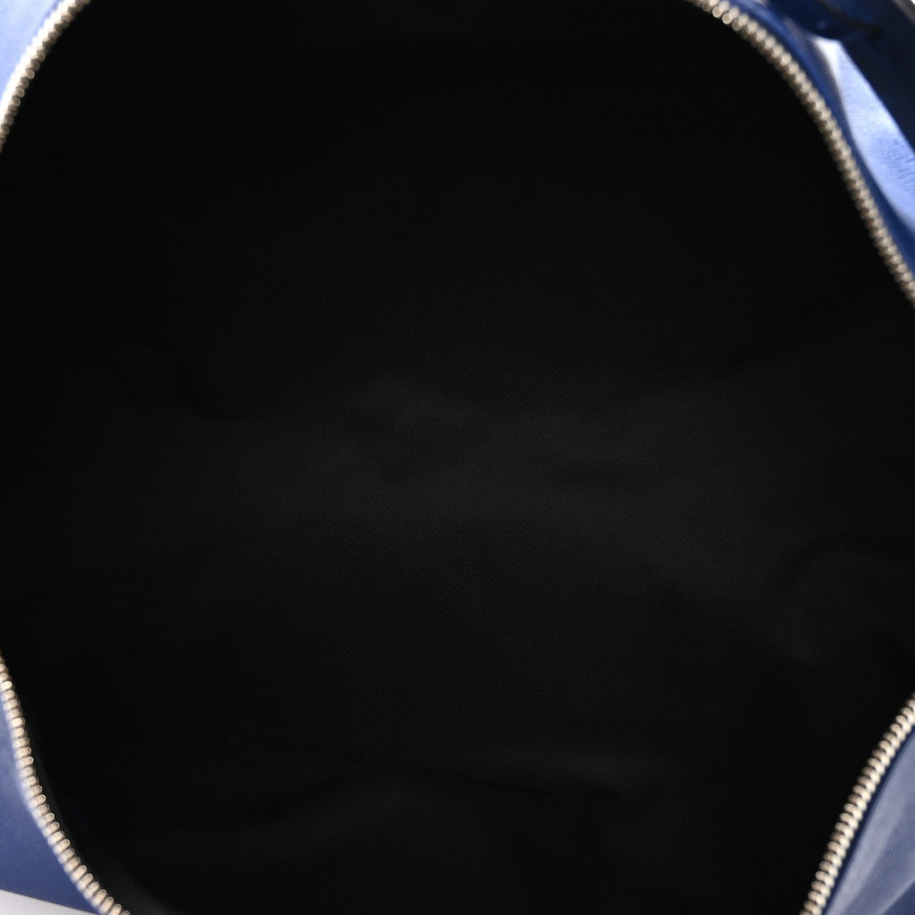 Taiga Monogram Eclipse Keepall Bandouliere 50 Pacific Blue