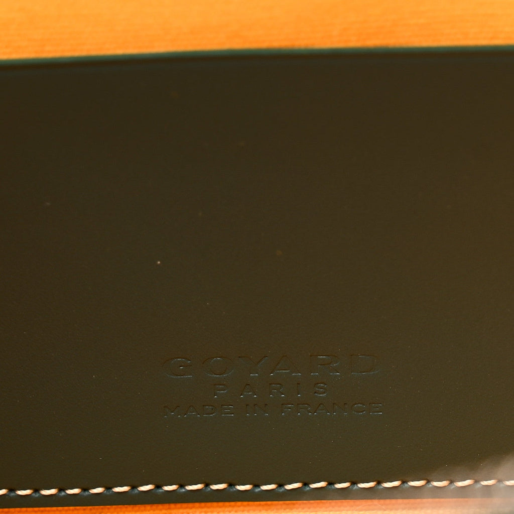 Goyardine Muse Mini Vanity Case Green