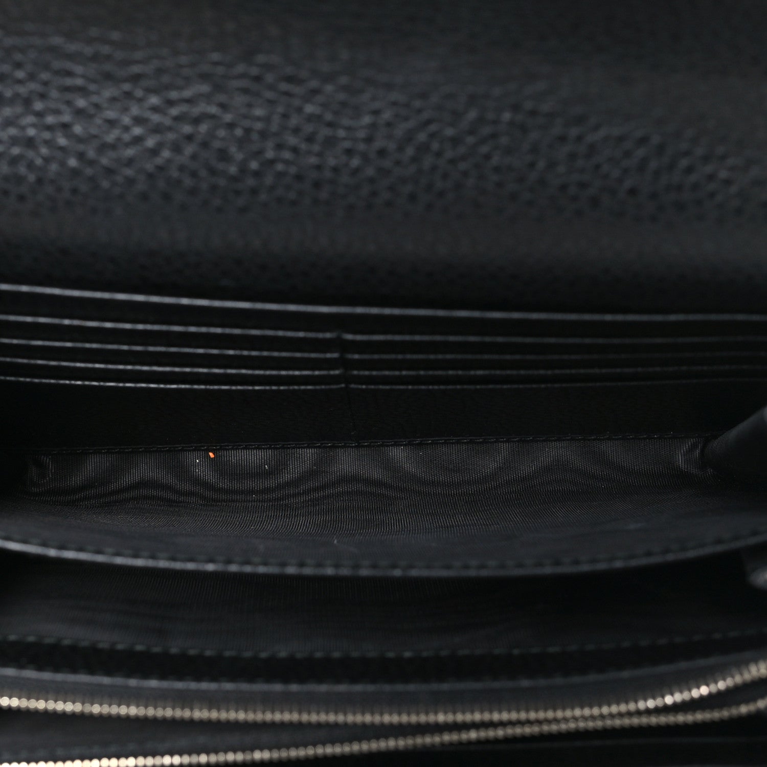 Calfskin Mini Dionysus Chain Wallet Black
