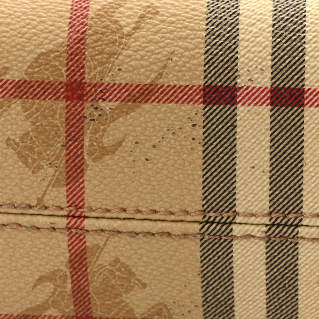 Haymarket Check Shoulder Bag Brown