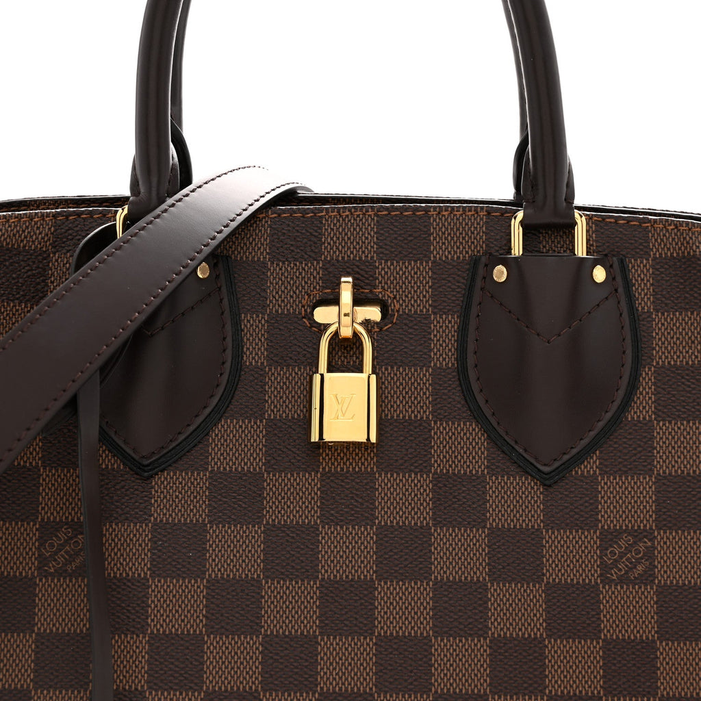 Cuir Taurillon Damier Ebene Normandy Black