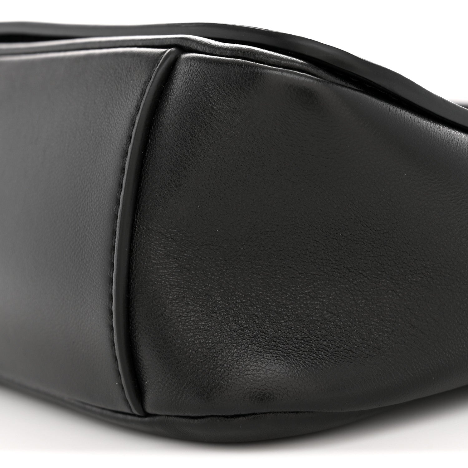 Lambskin CC Messenger Flap Black