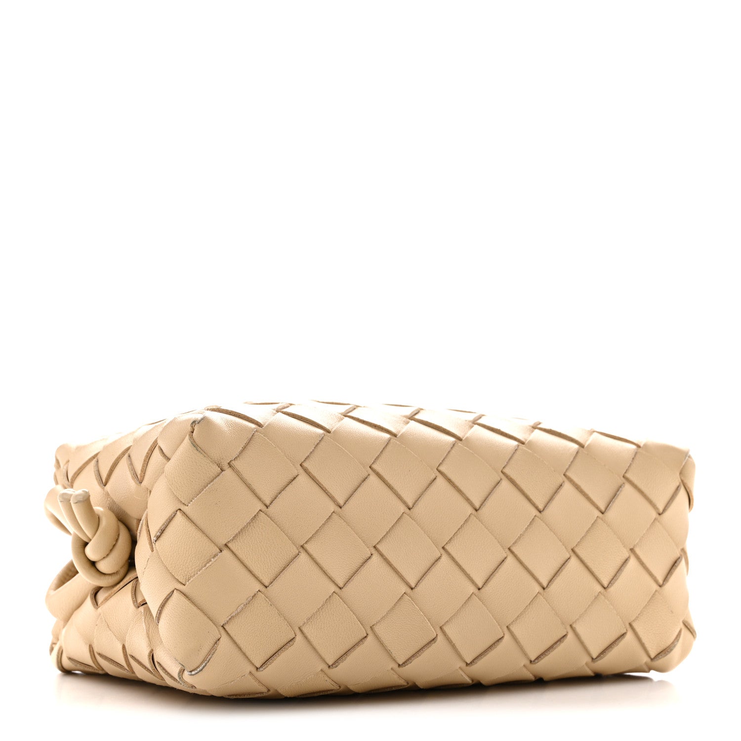 Nappa Intrecciato Mini Loop Camera Bag Porridge