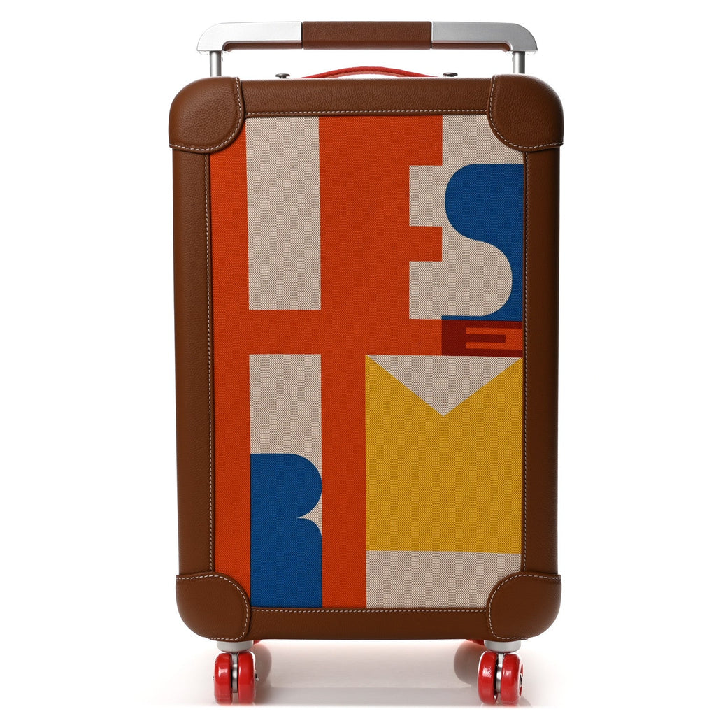 Canvas Taurillon Regate RMS Rolling Trolley Luggage Multicolor