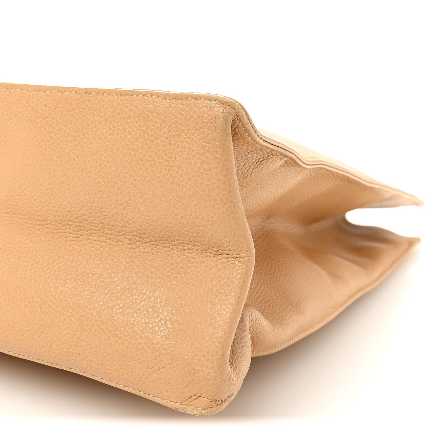 Caviar Timeless CC Tote Beige