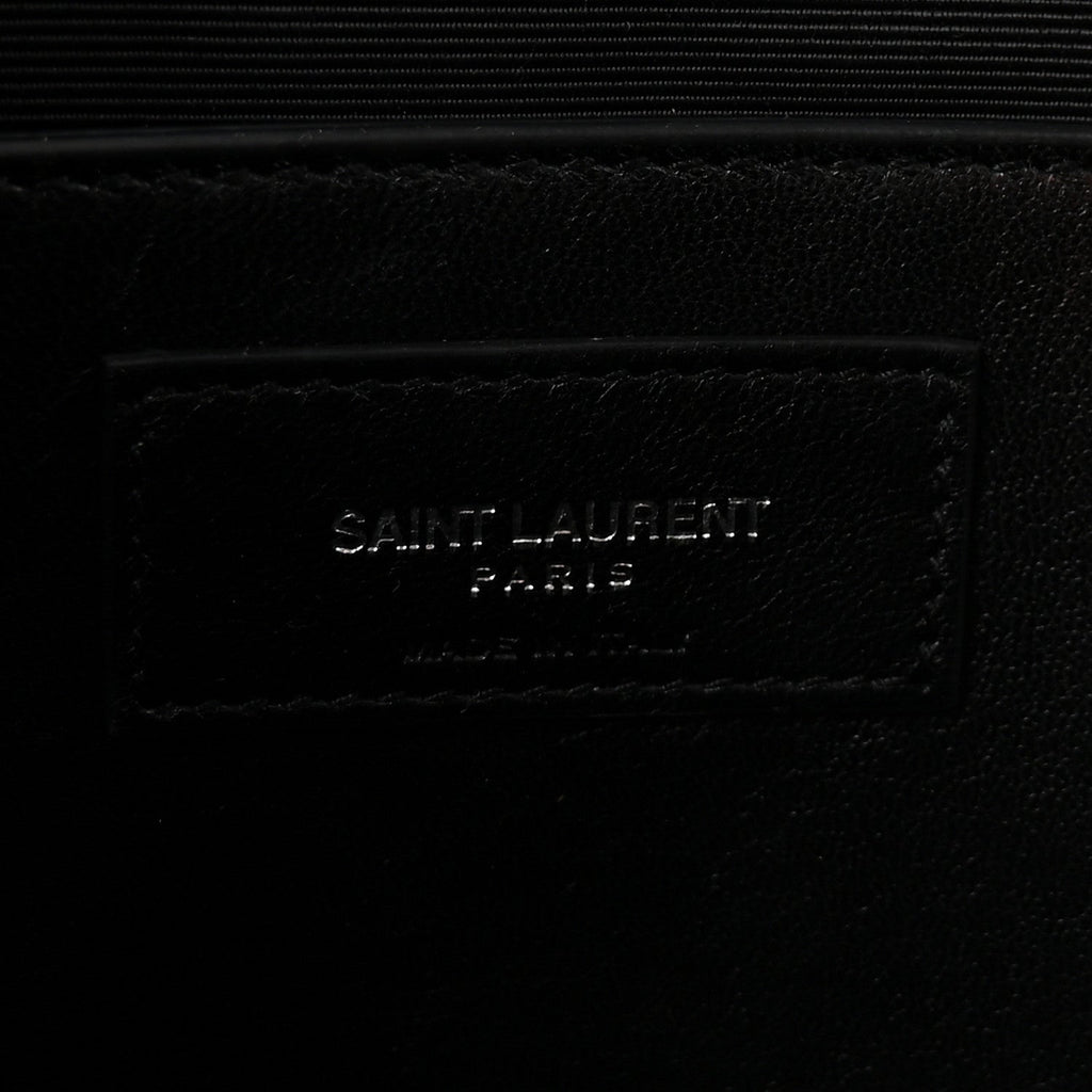 Grain De Poudre Medium Classic Monogram Kate Satchel Earth Grey