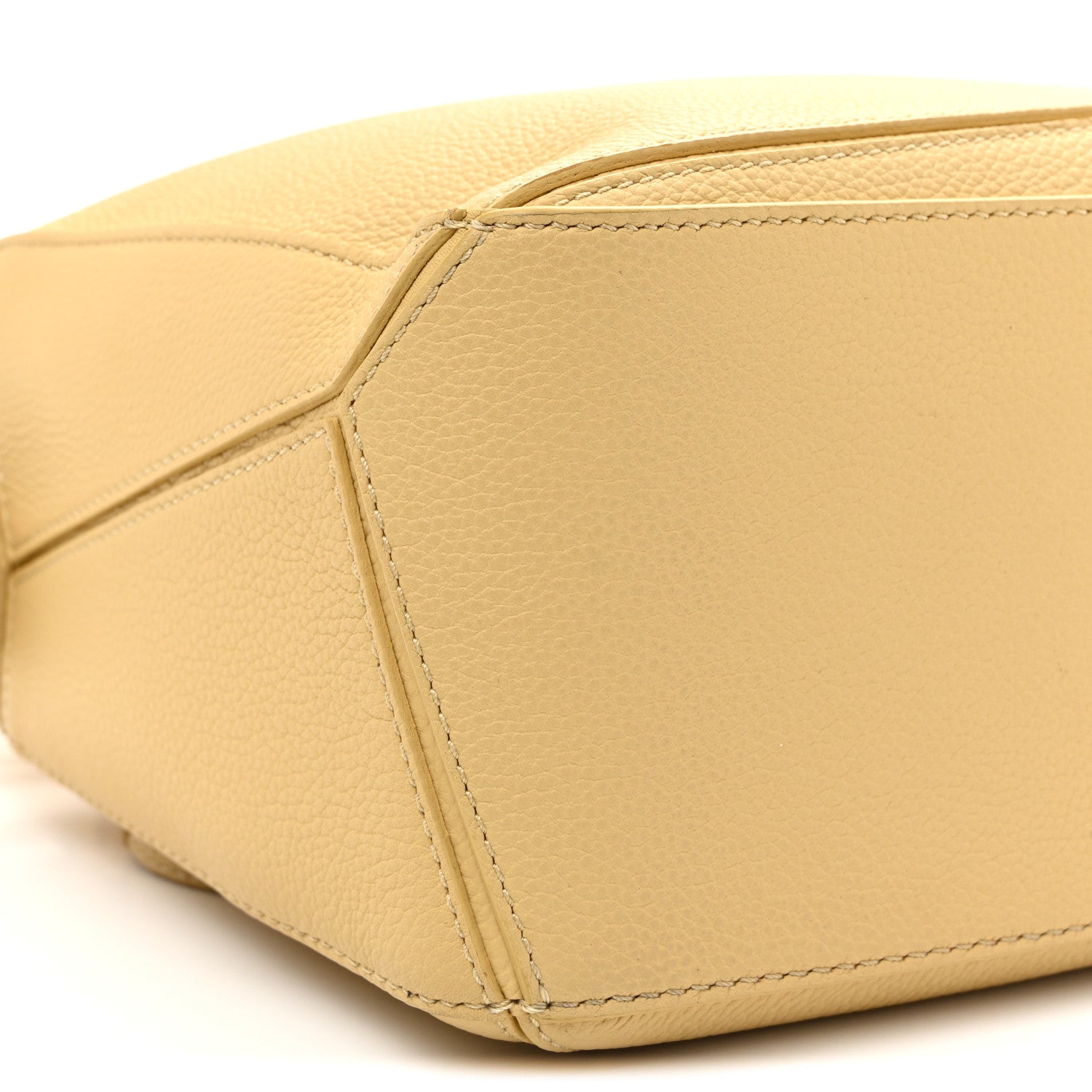 Calfskin Small Puzzle Bag Dark Butter