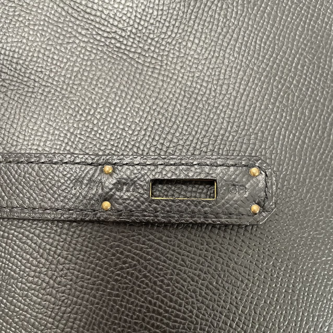 Hermes Birkin 35 Sellier Epsom Leather Black 2014