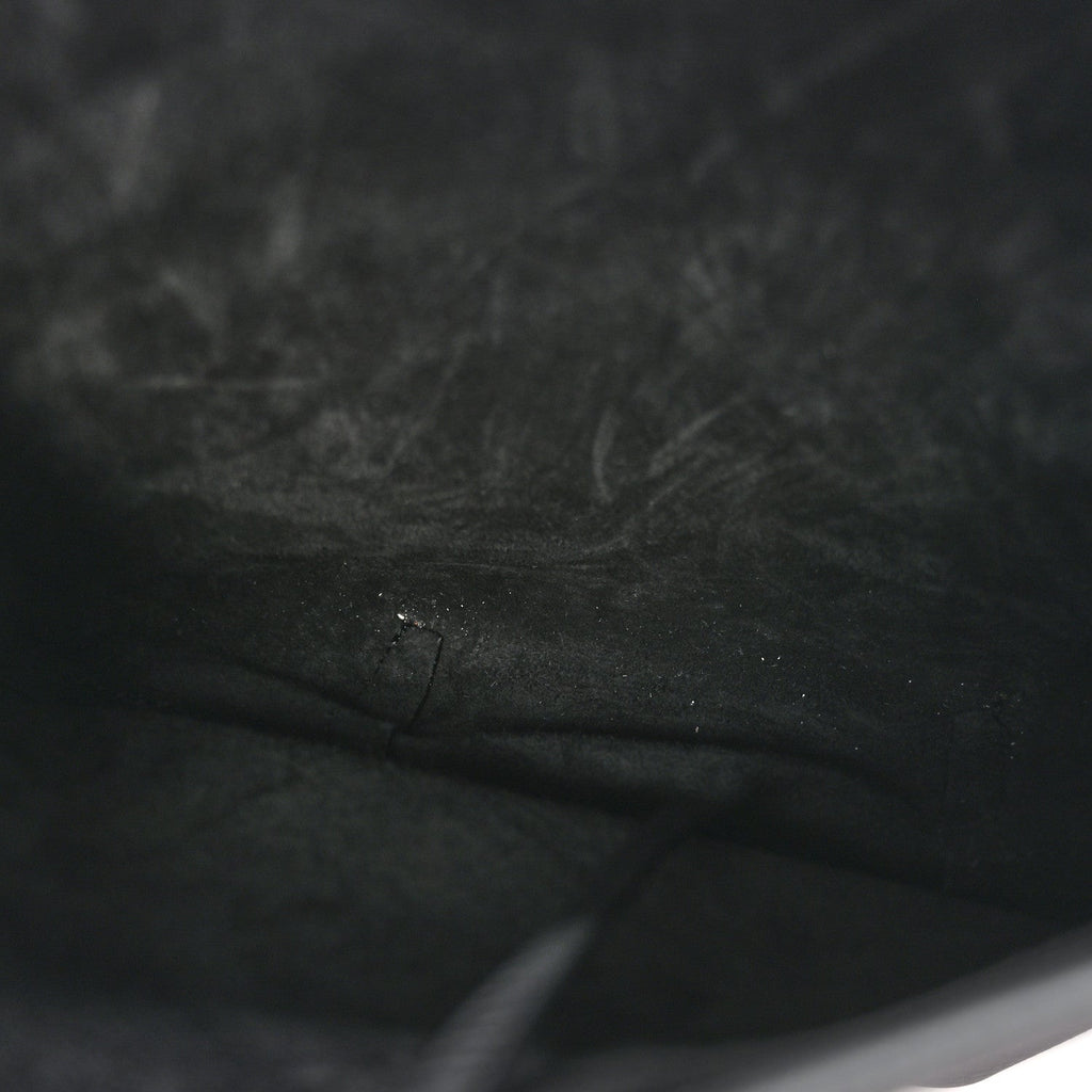 Grained Calfskin Small N/S Park Crossbody Black