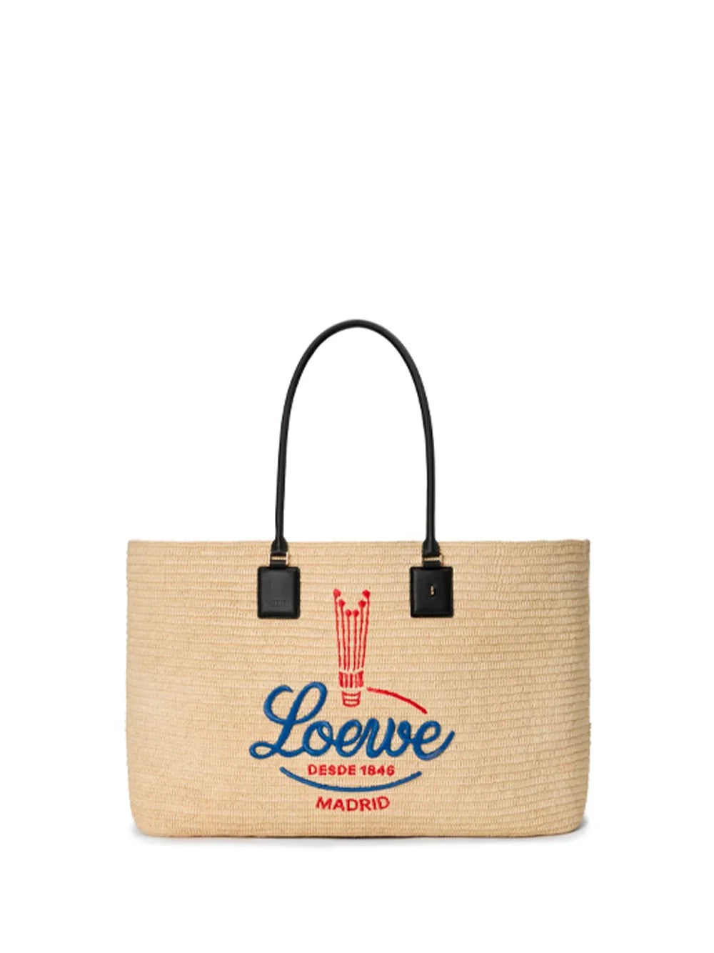 Loewe Women `Verano` Extra Large Raffia Tote