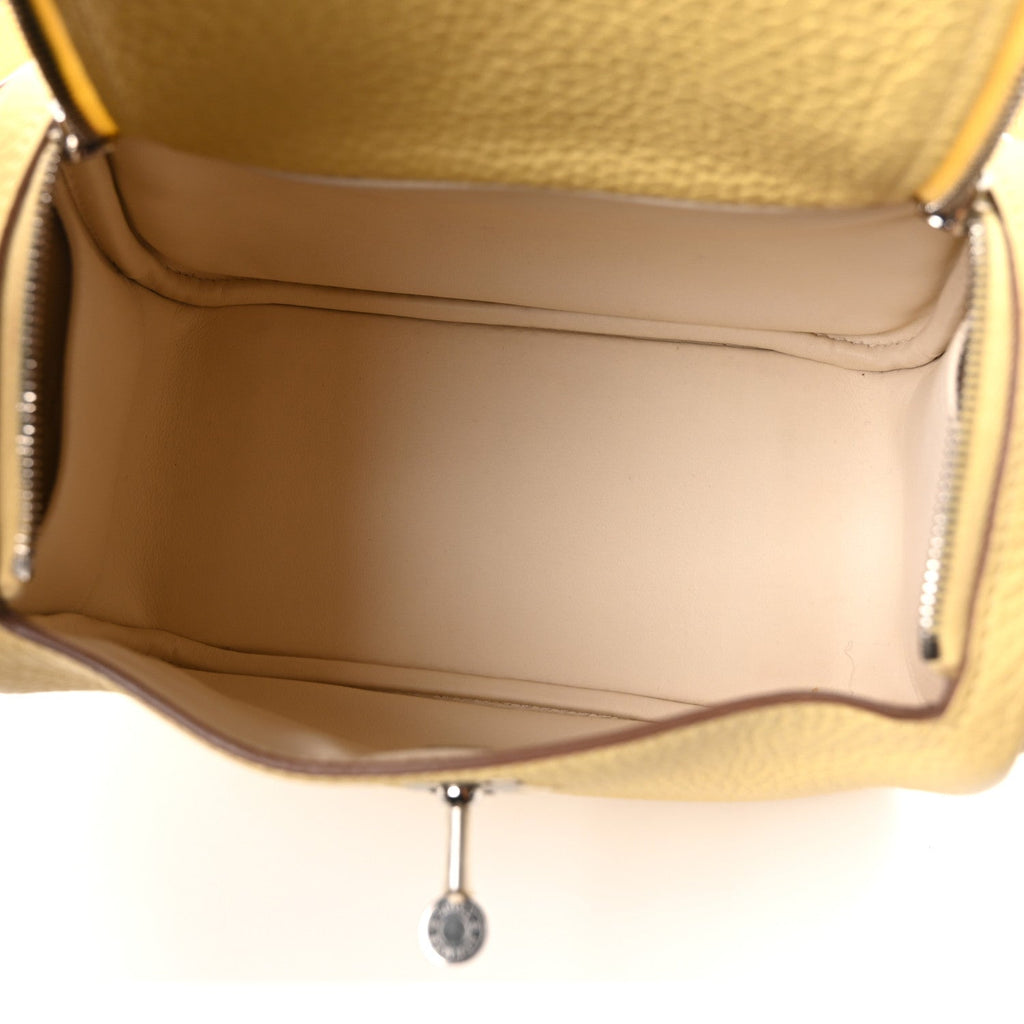 Taurillon Clemence Verso Mini Lindy 20 Jaune Poussin Craie