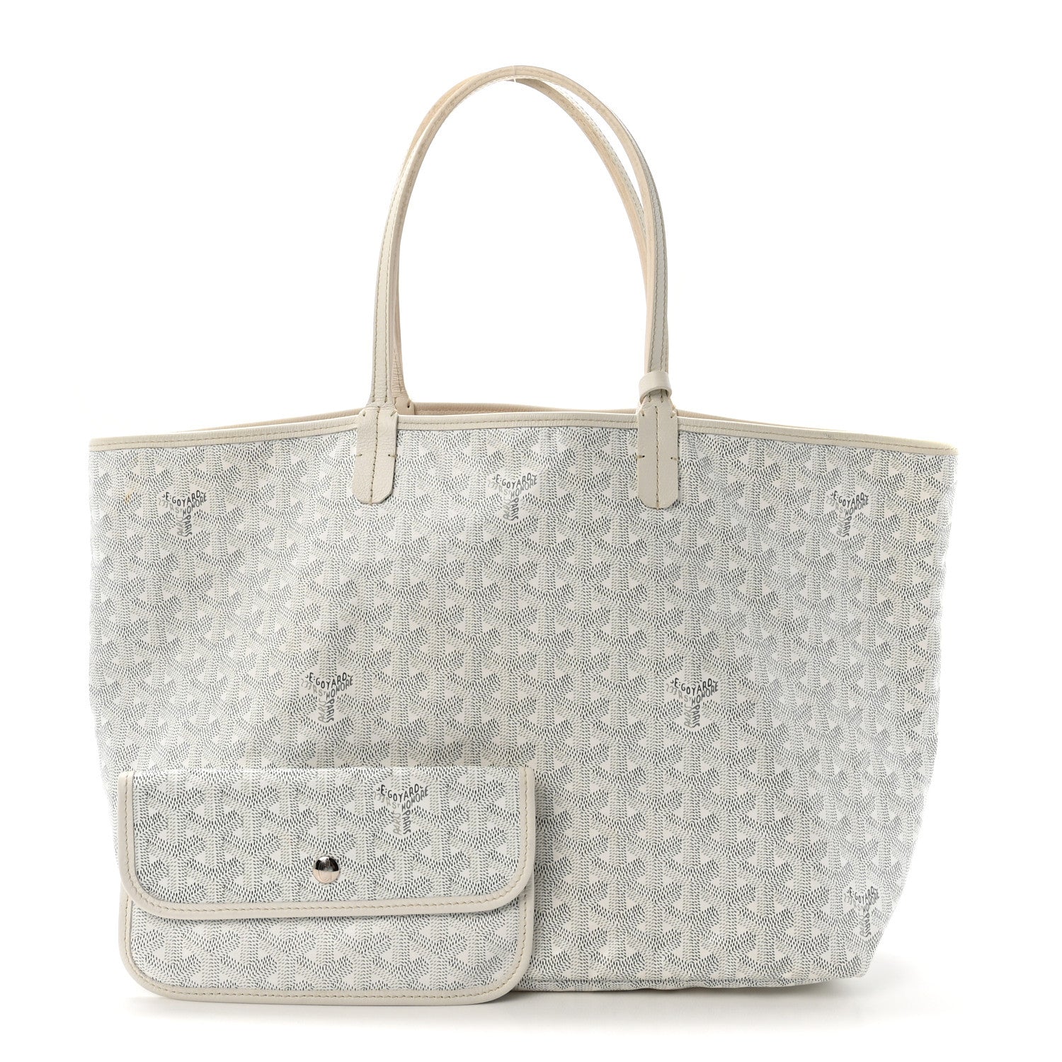 Goyardine Saint Louis PM White