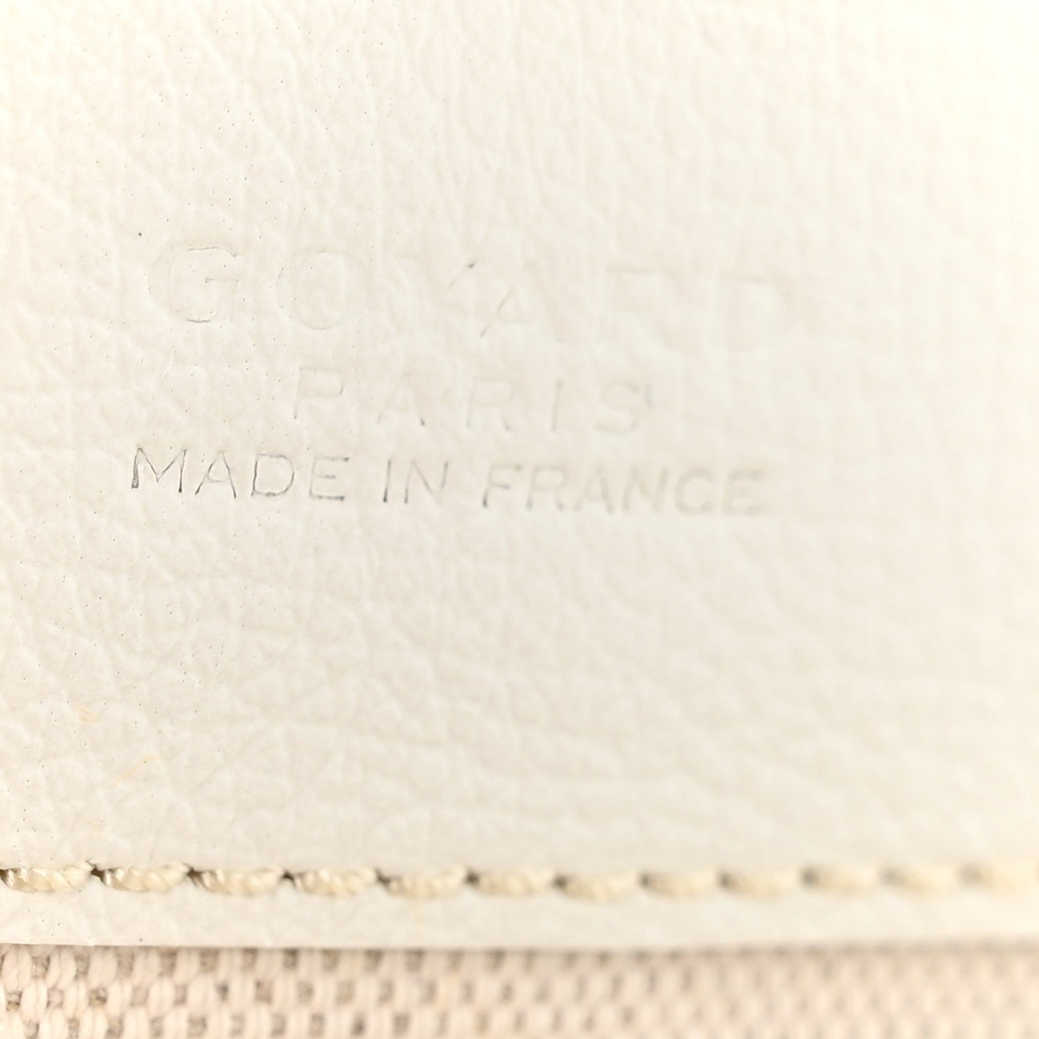 Goyardine Saint Louis GM White