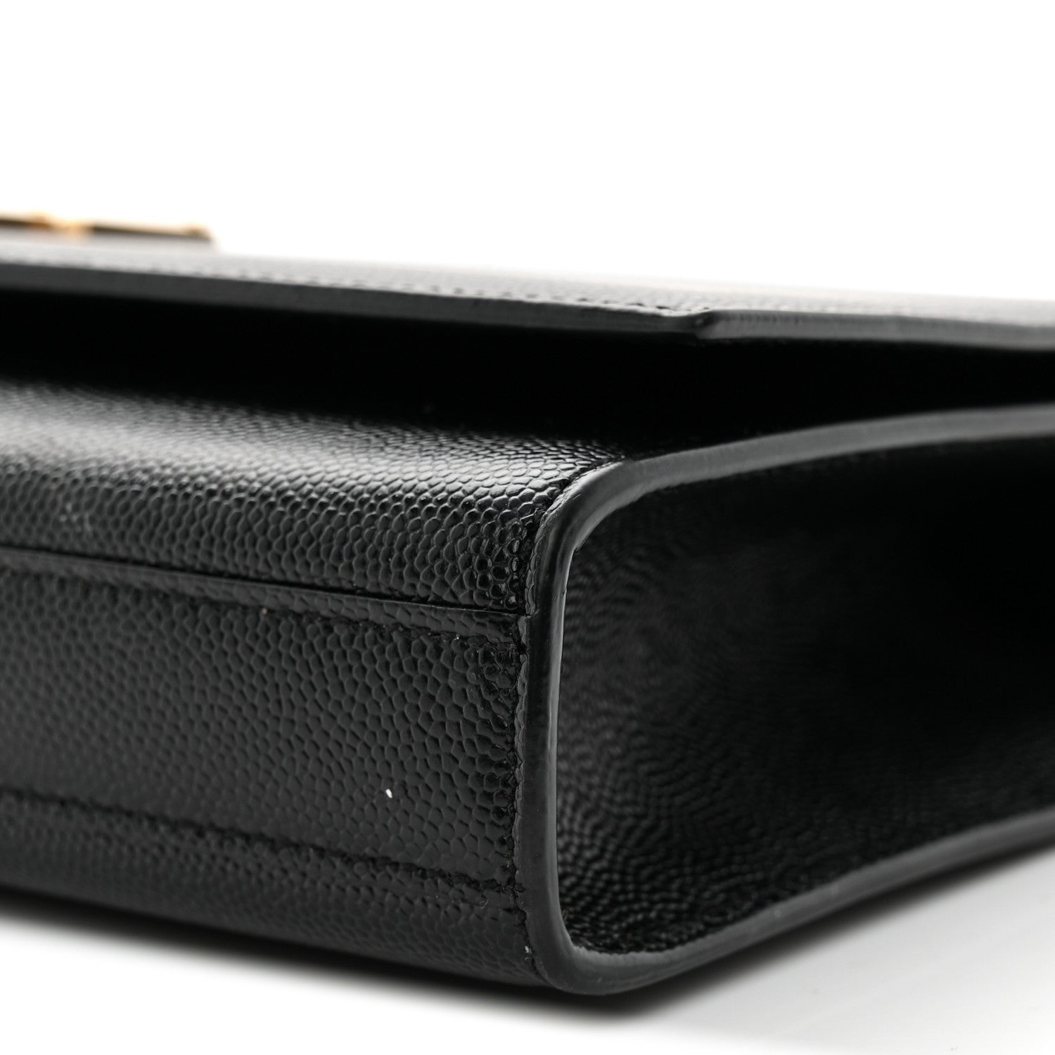 Grain De Poudre Monogram Cassandre Clutch Black