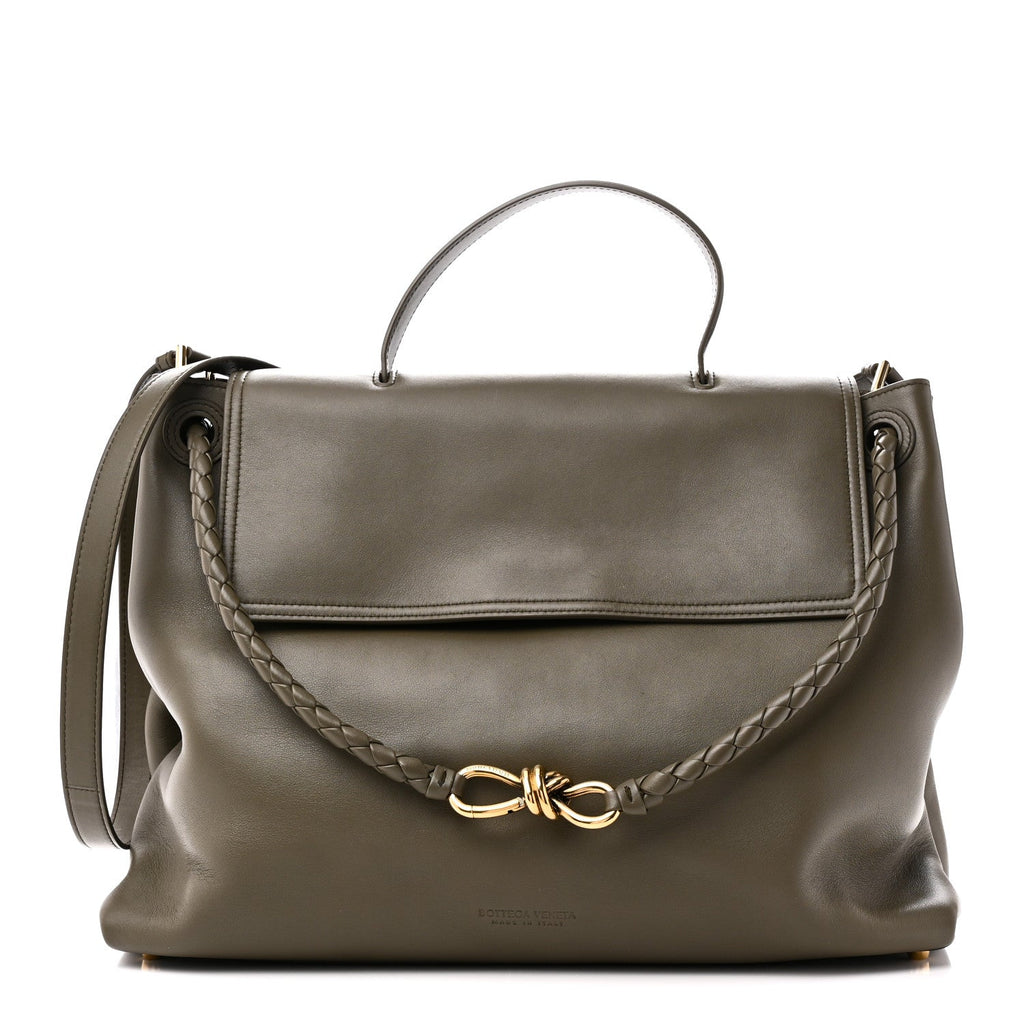 Silky Calfskin Large Ciao Ciao Cypress