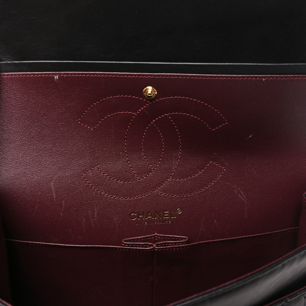 Aged Calfskin Lucky Charms 2.55 Reissue 226 Flap Black