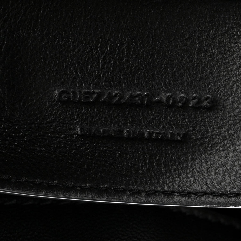 Lambskin Matelasse Monogram Large Jamie 4.3 Black