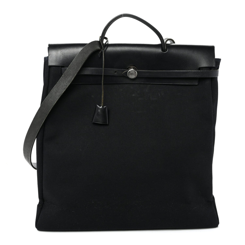 Toile Vache Calfskin Herbag 39 MM Black