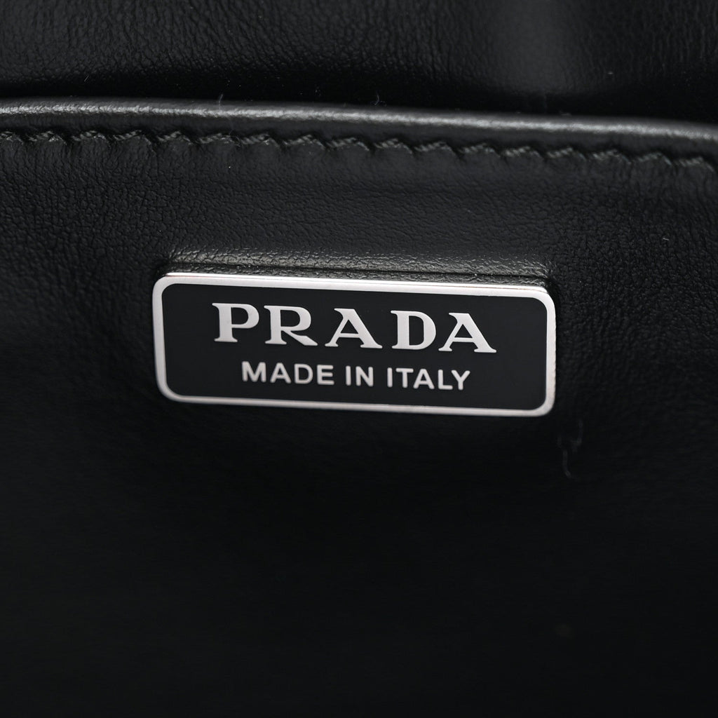 Spazzolato Cleo Shoulder Bag Black