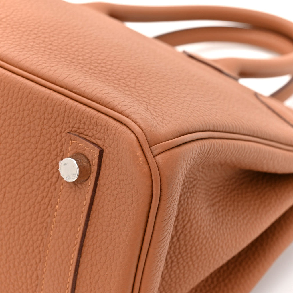 Togo Swift Officier Birkin 30 Gold Ambre