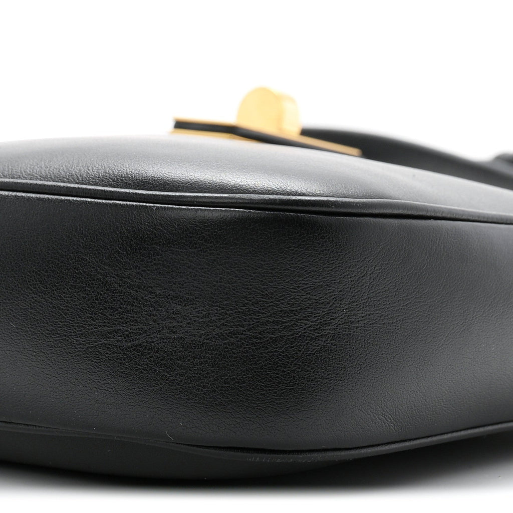 Smooth Calfskin Small Camille 16 Soft Bag Black
