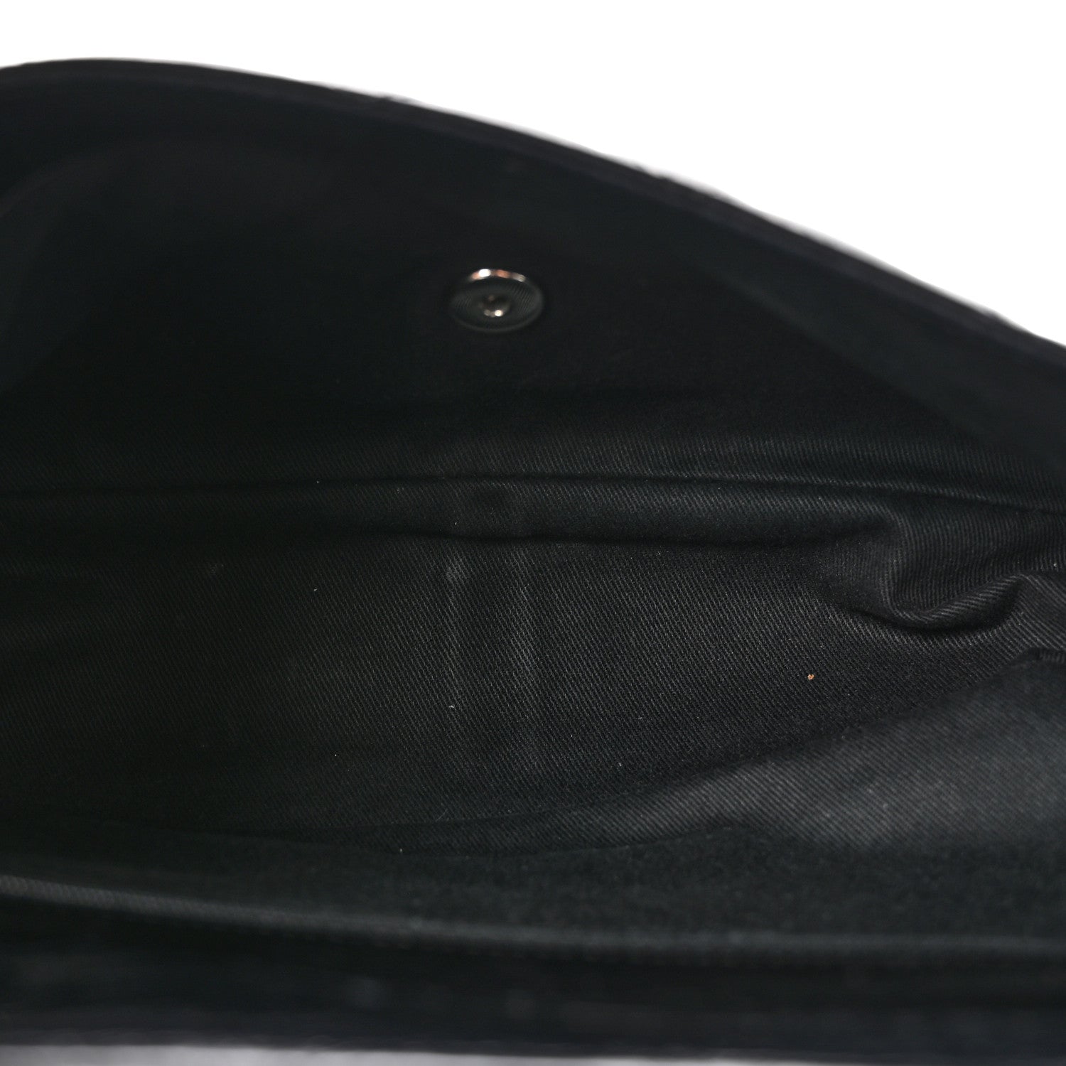 Glazed Calfskin Quilted Small CC Delivery Tote Black