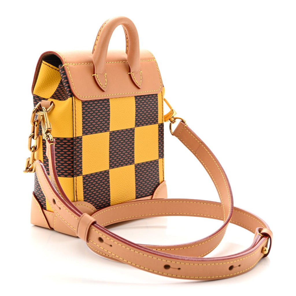 Damier Pop Nano Steamer Yellow