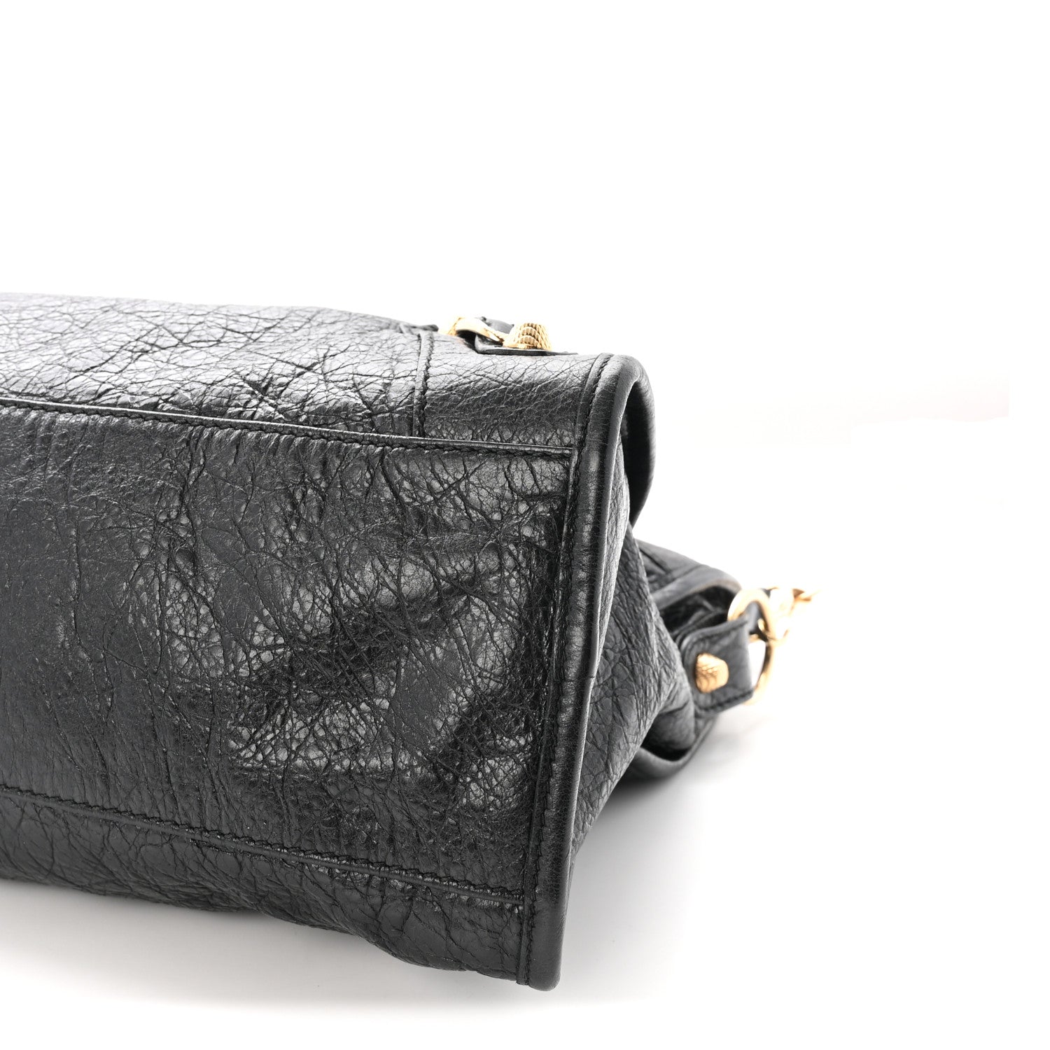 Agneau Giant 12 Gold Hardware City Black