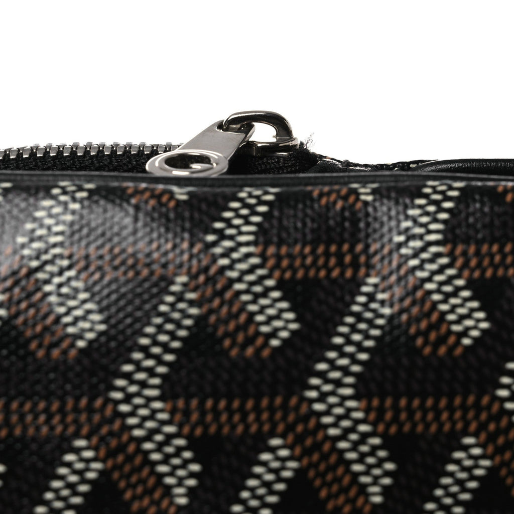 Goyardine Sainte Marie Soft Clutch Black