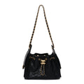Caviar Quilted Mini Chanel 25 Handbag Black